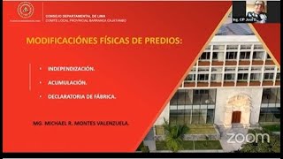 MODIFICACIONES FISICAS DE PREDIOS INDEPENDIZACION ACUMULACION Y DECLARATORIA DE FABRICA [upl. by Dorman]