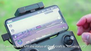 SJRC F22 4K PRO Aerial Photography Introduction [upl. by Oynotna]