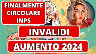 🏆 Aumento Pensioni Invalidi Ufficiale 2024 💰 [upl. by Mccullough]