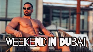 Weekend in Dubai  LEG WORKOUT amp Arcade Fun Brass Monkey [upl. by Winshell264]