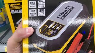 Stanley FatMax 2500 Amp Lithium Jump Starter With Triple USB Power Bank IS THIS ANY GOOD [upl. by Ehcram]