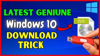 SECRET METHOD  How To Download Windows 10 ISO File For Free From Microsoft Website [upl. by Asilec]