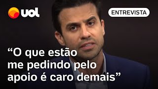 Pablo Marçal diz que União Brasil quer sua alma para apoiar candidatura [upl. by Adriene388]