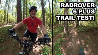 RadRover 6 Plus Trail Test 2K electric mountain bike [upl. by Einnej172]