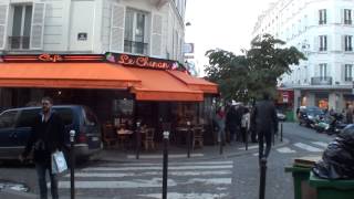 Walking Through Paris  Metro Abesse  Montmartre Cemetery [upl. by Crispa587]