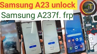 Samsung A23 unlock kaise kre Samsung A23 frp ✅✅ samsung A237f unlock 🔓🔓 [upl. by Adne]