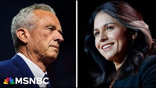 Trump adds RFK Jr and Tulsi Gabbard to transition team [upl. by Mailliw]