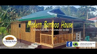 65 x 9 Meters Modern Bamboo House [upl. by Rambow]