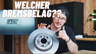 Finde den richtigen Bremsbelag für dein Auto  SPEED Engineering [upl. by Eibrad]