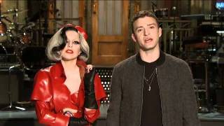 SNL Promo Justin Timberlake and Lady Gaga [upl. by Ansilme118]