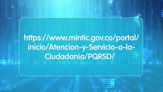 Nuevo módulo web MinTiC Responde [upl. by Budwig952]