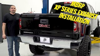 20142019 MBRP Chevy Silverado CatBack Dual Side Split Exhaust  Phastek Install [upl. by Jerman]