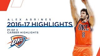 Best of Alex Abrines 201617 NBA Season  P1 of 3 [upl. by Ttegdirb]