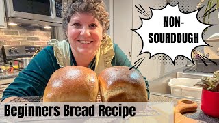 Mennonite Bread Recipe for Beginners nonSourdough [upl. by Obidiah714]