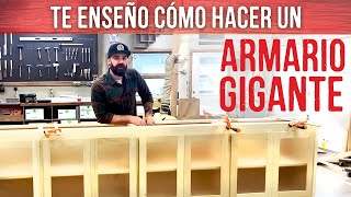 Cómo hacer un gabinete empotrado gigante  Tutorial de gabinete empotrado [upl. by Lussi]