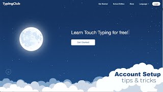 How to create a TypingClub account  For schools districts and families [upl. by Tabby]