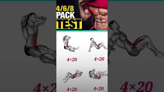 468 Pack Workout fitness motivation sixPack [upl. by Edasalof]