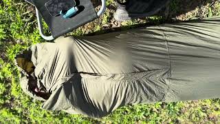 Fatmans Stealth Camping SleepShelter System  Special Forces Bivy Jungle Bag amp Alton SelfInfMat [upl. by Blackmun]