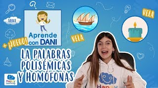 PALABRAS POLISÉMICAS Y HOMÓFONAS  JUEGO 🎮  Aprende con Dani [upl. by Paymar]