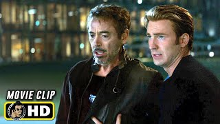 AVENGERS ENDGAME 2019 quotI Lost The Kidquot Tony Mourns SpiderMan HD IMAX Clip [upl. by Asert339]