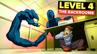 The Backrooms  Level 4  Going Insane In The Abandoned Office [upl. by Olive]