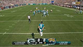 Jaguars Punter Invents New Punt to Hit Greatest Punt In NFL History [upl. by Eltsyek]