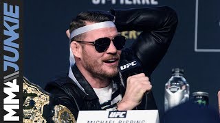 Michael Bisping still berating Georges StPierre ahead of UFC 217 clash [upl. by Hannon857]