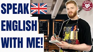 Everyday British English Conversations Cafe  British Accent Training [upl. by Greene743]