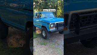 Mint 1979 Ford Bronco Can’t believe I saved this rig from the junkyard fordbronco offroad [upl. by Hnaht]