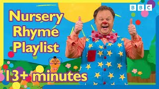 Mr Tumbles Nursery Rhyme Playlist  Mr Tumble and Friends [upl. by Garges]