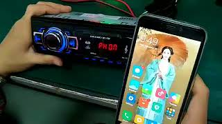 523 bluetooth car MP3 player usage vedio [upl. by Beverley]