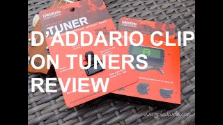 Got A Ukulele Reviews  DAddario Clip On Tuners [upl. by Nodnas294]