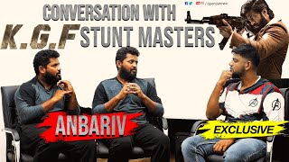 Conversation with Stunt Masters AnbAriv  KGF 2  Beast  Open Pannaa [upl. by Blankenship]