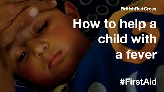 How to help a child with a fever FirstAid PowerOfKindness [upl. by Chassin]