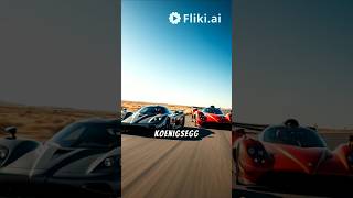 Koenigsegg Jesko vs Pagani Zonda The Ultimate Showdown [upl. by Evander]