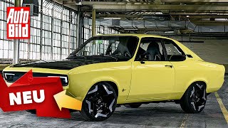 Opel Manta GSe ElektroMOD 2021  OpelKlassiker wird zum Elektroauto  Sitzprobe mit Peter Fischer [upl. by Einittirb]