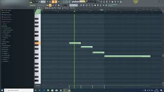 10000 miles  Mary Chapin Carpenter Piano notes tutorial on fl studio [upl. by Collar]