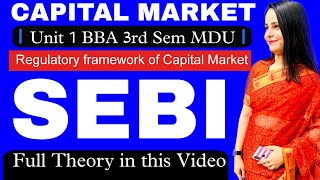 regulatory framework of capital market  SEBI  full theory  powers of sebi  functions of sebi [upl. by Isadora]