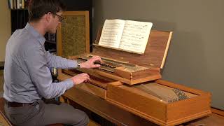 J S Bach Sonata No 4 in E Minor BWV 528  Pedal Clavichord [upl. by Ilac238]