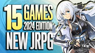 Top 15 Best NEW Turn Based JRPG Games That You Should Play  2024 Edition [upl. by Eveivaneg]