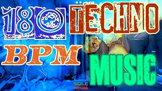 180 BPM Techno Music  HIIT 10 Minutes Energy EDM Non Stop Track by Soletrait [upl. by Gintz576]