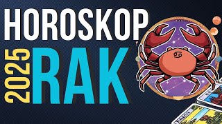 WIELKI HOROSKOP Rok 2025  RAK tarot [upl. by Anirda]