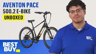 Aventon Pace 5002 EBike  Unboxed from Best Buy [upl. by Trabue]