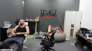 Knut 20240913  Morning workout and work at Iron Forge 💪Follow wife on socials [upl. by Elletsirk]