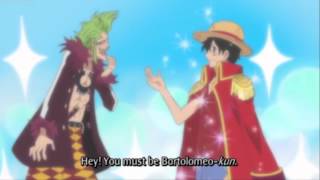 Luffy Meets Bartolomeo [upl. by Imyaj197]