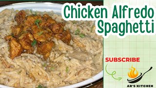 Chicken Alfredo Spaghetti  Chicken Spaghetti  Cheese Spaghetti [upl. by Herbie835]