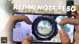 Xiaomi Redmi Note 13 5G Mediatek Dimensity 6080 Pubg Mobile Gaming Test 2024 [upl. by Latham]