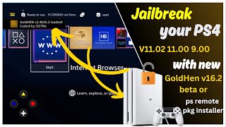 Jailbreak your ps4 with Goldenhen v162 beta [upl. by Christiano]