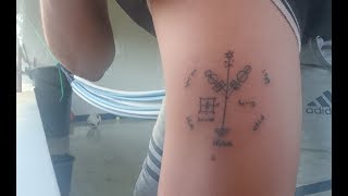 Showing Off My Tattoos And Explaining What Theyre About II [upl. by Arabela]