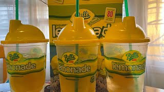 Trying Bills Famous Lemonade Taste test with 2 special guests [upl. by Trask207]